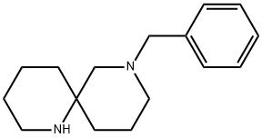 8-benzyl-1,8-diazaspiro[5.5]undecane Struktur