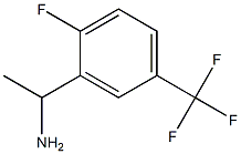 1-(2-FLUORO-5-(TRIFLUOROMETHYL)PHENYL)ETHANAMINE Struktur