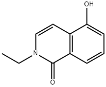 2-ethyl-5-hydroxyisoquinolin-1(2H)-one Struktur