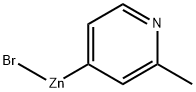 2-Methyl-4-pyridylzinc bromide Struktur