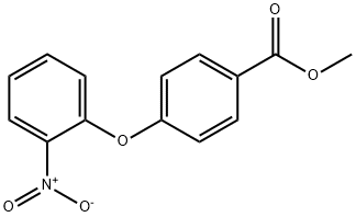 METHYL 4-(2-NITROPHENOXY)BENZOATE Struktur