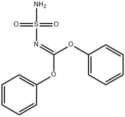 diphenyl N-sulfamoylcarbonimidate Struktur