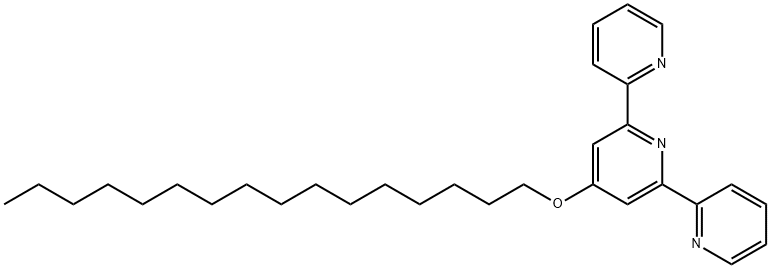 4-(hexadecyloxy)-6-(pyridin-2-yl)-2,2-bipyridine Struktur