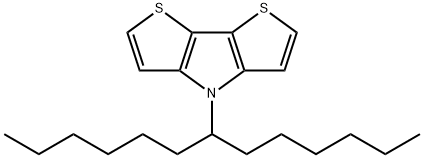 4-(TRIDECAN-7-YL)-4H-DITHIENO[3,2-B:2,3-D]PYRROLE Struktur