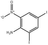 2,4-Diiodo-6-nitro-phenylamine Struktur