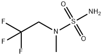 N-METHYL-N-(2,2,2-TRIFLUOROETHYL)-SULFAMIDE Struktur