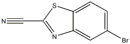 5-Bromo-2-benzo[d]thiazolecarbonitrile Struktur