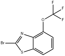 2-Bromo-4-trifluoromethoxy-benzothiazole Struktur