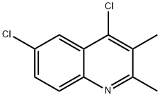 4,6-Dichloro-2,3-dimethyl-quinoline Struktur