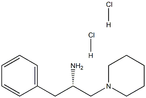 (S)-1-Phenyl-3-(piperidin-1-yl)propan-2-amine 2HCl Struktur