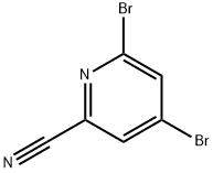 4,6-Dibromopicolinonitrile Struktur