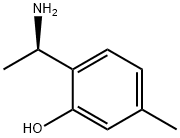 2-((1R)-1-AMINOETHYL)-5-METHYLPHENOL Struktur