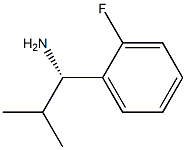 (1S)-1-(2-FLUOROPHENYL)-2-METHYLPROPAN-1-AMINE Struktur