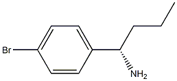 (1S)-1-(4-BROMOPHENYL)BUTYLAMINE Struktur