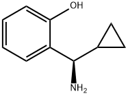 2-((1R)AMINOCYCLOPROPYLMETHYL)PHENOL Struktur