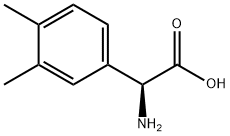 (2S)-2-AMINO-2-(3,4-DIMETHYLPHENYL)ACETIC ACID Struktur