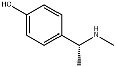 4-[(1R)-1-(METHYLAMINO)ETHYL]PHENOL Struktur