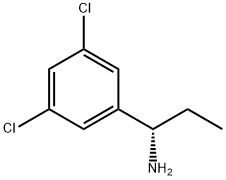 (1S)-1-(3,5-DICHLOROPHENYL)PROPYLAMINE Struktur