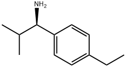 (1R)-1-(4-ETHYLPHENYL)-2-METHYLPROPAN-1-AMINE Struktur