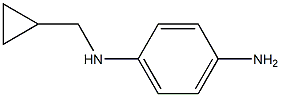 (1R)(4-AMINOPHENYL)CYCLOPROPYLMETHYLAMINE Struktur