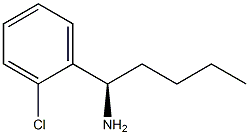 (1R)-1-(2-CHLOROPHENYL)PENTAN-1-AMINE Struktur