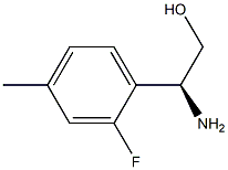 (2S)-2-AMINO-2-(2-FLUORO-4-METHYLPHENYL)ETHAN-1-OL Struktur