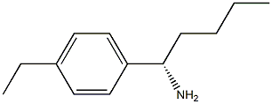 (1S)-1-(4-ETHYLPHENYL)PENTYLAMINE Struktur