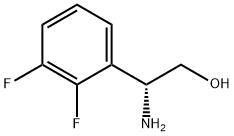 (2R)-2-AMINO-2-(2,3-DIFLUOROPHENYL)ETHAN-1-OL Struktur