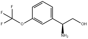 (2S)-2-AMINO-2-[3-(TRIFLUOROMETHOXY)PHENYL]ETHAN-1-OL Struktur