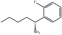 (1R)-1-(2-FLUOROPHENYL)PENTYLAMINE Struktur