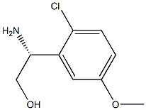 (2R)-2-AMINO-2-(2-CHLORO-5-METHOXYPHENYL)ETHAN-1-OL Struktur