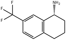 (1R)-7-(TRIFLUOROMETHYL)-1,2,3,4-TETRAHYDRONAPHTHYLAMINE Struktur