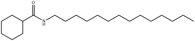 N-tetradecylcyclohexanecarboxamide Struktur