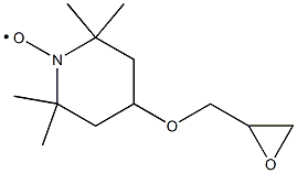 1-Piperidinyloxy, 2,2,6,6-tetramethyl-4-(2-oxiranylmethoxy)- Struktur