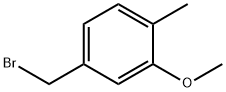 4-(bromomethyl)-2-methoxy-1-methylbenzene Struktur