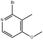 2-bromo-4-methoxy-3-methylpyridine Struktur