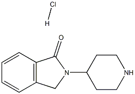 2-(Piperidin-4-yl)isoindolin-1-one hydrochloride Struktur