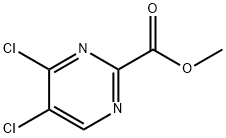 Methyl 4,5-dichloropyrmidine-2-carboxylate Struktur