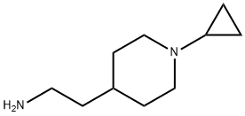 2-(1-Cyclopropyl-piperidin-4-yl)-ethylamine Struktur