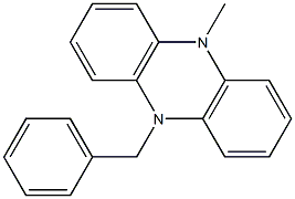 Phenazine, 5,10-dihydro-5-methyl-10-(phenylmethyl)- Struktur