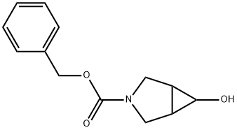 Benzyl 6-hydroxy-3-azabicyclo[3.1.0]hexane-3-carboxylate Struktur