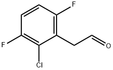 2-(2-CHLORO-3,6-DIFLUOROPHENYL)ACETALDEHYDE Struktur