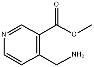 methyl 4-(aminomethyl)nicotinate Struktur