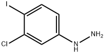 (3-Chloro-4-iodo-phenyl)-hydrazine Struktur