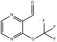 3-(TRIFLUOROMETHOXY)PYRAZINE-2-CARBALDEHYDE Struktur