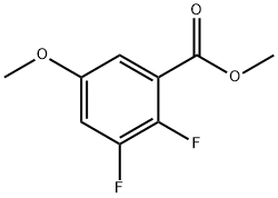 2,3-Difluoro-5-methoxy-benzoic acid Struktur