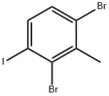 1,3-DIBROMO-4-IODO-2-METHYLBENZENE Struktur