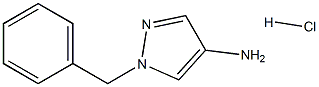 1-Benzyl-1H-pyrazol-4-amine hydrochloride Struktur