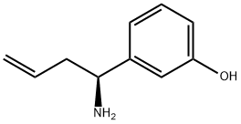 3-((1S)-1-AMINOBUT-3-ENYL)PHENOL Struktur