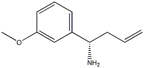 (1S)-1-(3-METHOXYPHENYL)BUT-3-EN-1-AMINE Struktur